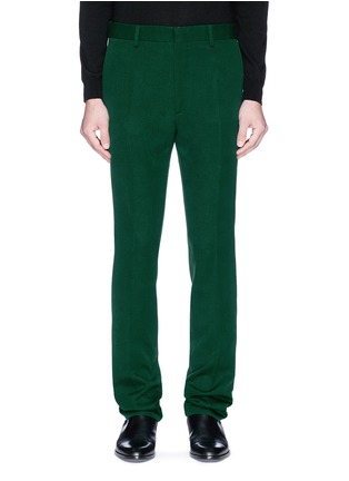 Main View - Click To Enlarge - CALVIN KLEIN 205W39NYC - Stripe outseam wool twill pants