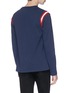 Back View - Click To Enlarge - CALVIN KLEIN 205W39NYC - Graphic patch contrast stripe sweatshirt