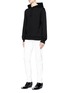 Figure View - Click To Enlarge - CALVIN KLEIN 205W39NYC - Graphic patch hoodie
