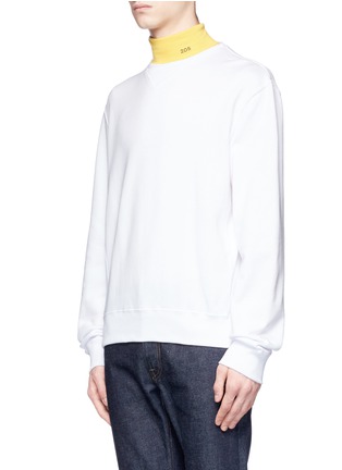 Front View - Click To Enlarge - CALVIN KLEIN 205W39NYC - Graphic patch sweatshirt