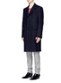 Front View - Click To Enlarge - CALVIN KLEIN 205W39NYC - Brushed wool coat