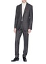 Figure View - Click To Enlarge - CALVIN KLEIN 205W39NYC - Houndstooth check pants