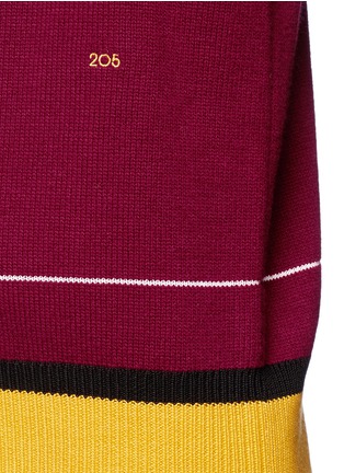 Detail View - Click To Enlarge - CALVIN KLEIN 205W39NYC - Contrast finishing sweater