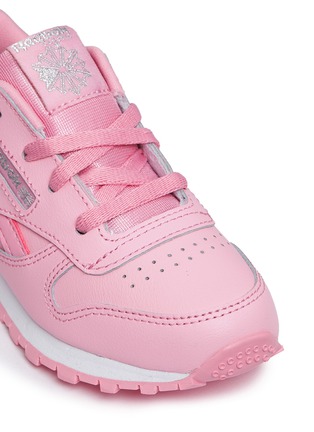 Detail View - Click To Enlarge - REEBOK - 'Classic Leather Pastel' toddler sneakers