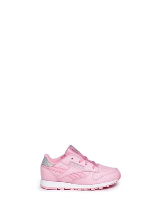 Main View - Click To Enlarge - REEBOK - 'Classic Leather Pastel' toddler sneakers