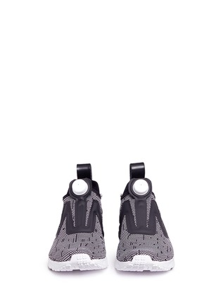 Front View - Click To Enlarge - REEBOK - 'Pump Supreme' Ultraknit slip-on sneakers