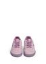 Front View - Click To Enlarge - REEBOK - 'Club C 85 Lace' nubuck leather sneakers