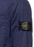 Detail View - Click To Enlarge - STONE ISLAND - Brushed cotton canvas zip hoodie