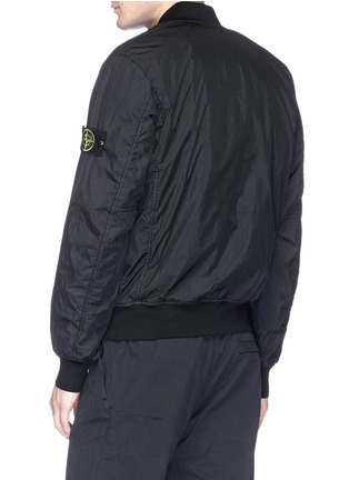 Back View - Click To Enlarge - STONE ISLAND - Nylon bomber jacket