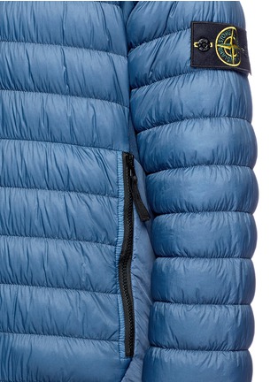 Detail View - Click To Enlarge - STONE ISLAND - Garment dyed down puffer jacket