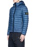 Front View - Click To Enlarge - STONE ISLAND - Garment dyed down puffer jacket