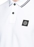 Detail View - Click To Enlarge - STONE ISLAND - Logo patch polo shirt
