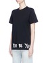 Front View - Click To Enlarge - LOUISE GRAY X LANE CRAWFORD - 'You Be You I'll Be Me' print unisex T-shirt