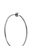 Detail View - Click To Enlarge - CZ BY KENNETH JAY LANE - 'Inside Out' cubic zirconia skinny hoop earrings