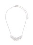 Main View - Click To Enlarge - CZ BY KENNETH JAY LANE - Baguette cluster bar cubic zirconia pendant necklace