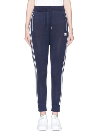 Main View - Click To Enlarge - ADIDAS - 3-stripes woven track pants