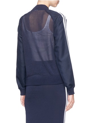Figure View - Click To Enlarge - ADIDAS - 3-stripes panelled track jacket