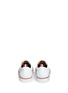 Back View - Click To Enlarge - THOM BROWNE  - Pebble leather sneakers