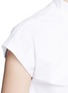 Detail View - Click To Enlarge - ADIDAS - Logo print French terry sleeveless T-shirt