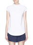 Main View - Click To Enlarge - ADIDAS - Logo print French terry sleeveless T-shirt