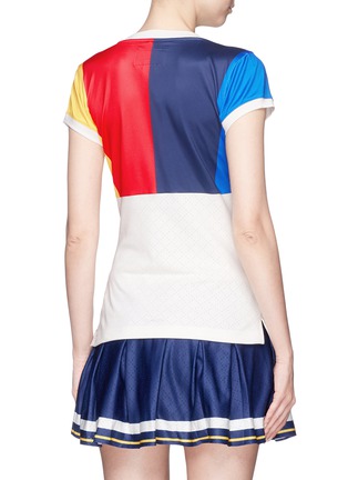Figure View - Click To Enlarge - ADIDAS - 'NY' colourblock climacool® tennis T-shirt