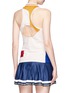 Figure View - Click To Enlarge - ADIDAS - 'NY' colourblock climalite® cutout back tennis tank top
