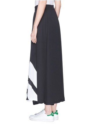 Figure View - Click To Enlarge - ADIDAS - 'EQT' crepe maxi skirt
