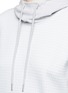 Detail View - Click To Enlarge - ADIDAS - x Reigning Champ grid jersey panelled hoodie