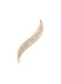 Main View - Click To Enlarge - BUCCELLATI - Diamond 18k gold feather brooch