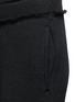 Detail View - Click To Enlarge - ANN DEMEULEMEESTER - Floral lace cuff underlay sweatpants