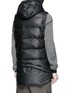 Back View - Click To Enlarge - TEMPLA - Hooded down puffer vest