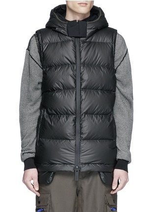 Main View - Click To Enlarge - TEMPLA - Hooded down puffer vest