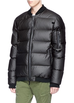 Detail View - Click To Enlarge - TEMPLA - Detachable hood down puffer jacket
