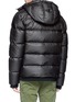 Back View - Click To Enlarge - TEMPLA - Detachable hood down puffer jacket