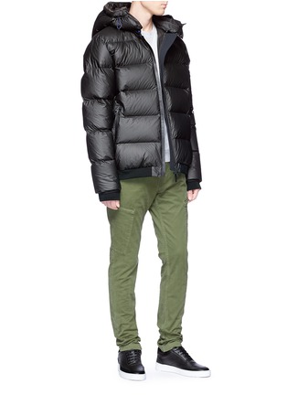 Figure View - Click To Enlarge - TEMPLA - Detachable hood down puffer jacket