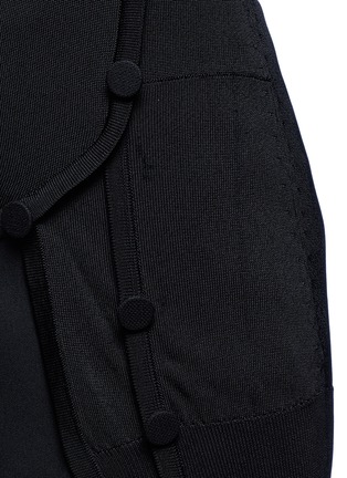 Detail View - Click To Enlarge - JACQUEMUS - Asymmetric hem sweater