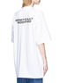 Back View - Click To Enlarge - VETEMENTS - Biohazard print oversized T-shirt