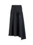 Main View - Click To Enlarge - YOHJI YAMAMOTO - Wrap effect asymmetric long skirt