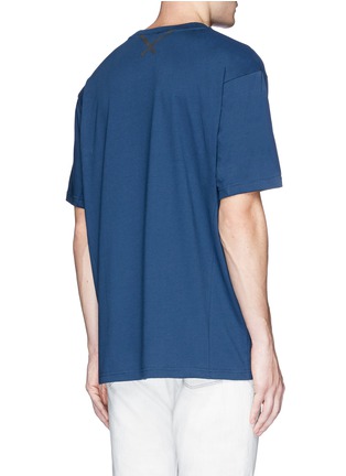 Back View - Click To Enlarge - ADIDAS - 'XBYO' reflective print T-shirt