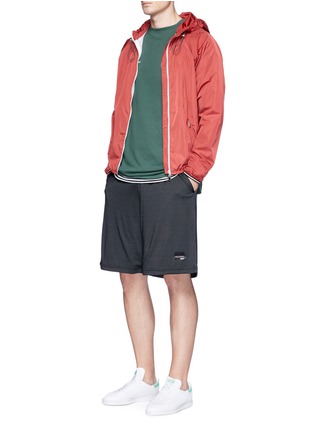 Figure View - Click To Enlarge - ADIDAS - 'EQT Engineered Mesh' sweat shorts