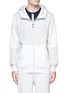 Main View - Click To Enlarge - ADIDAS - x Reigning Champ grid jersey panel zip hoodie