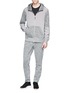 Figure View - Click To Enlarge - ADIDAS - x Reigning Champ marled sweatpants