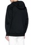 Back View - Click To Enlarge - ADIDAS - 'XBYO' reflective print zip hoodie