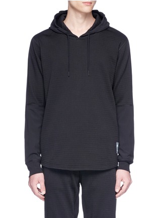Main View - Click To Enlarge - ADIDAS - x Reigning Champ grid jersey hoodie