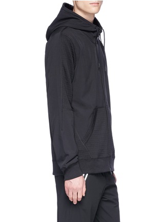 Detail View - Click To Enlarge - ADIDAS - x Reigning Champ panelled zip hoodie