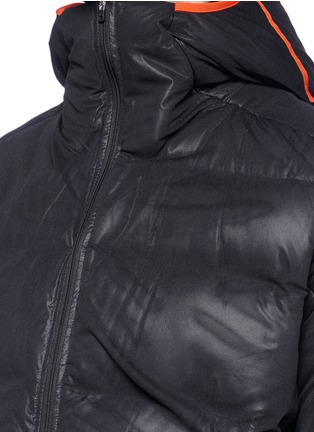 Detail View - Click To Enlarge - 72896 - Mesh overlay down puffer jacket