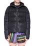 Main View - Click To Enlarge - 72896 - Mesh overlay down puffer jacket