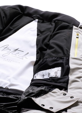 Detail View - Click To Enlarge - AZTECH MOUNTAIN - 'Nuke' colourblock down puffer jacket