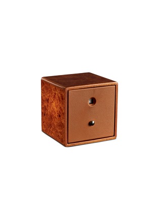 Main View - Click To Enlarge - AGRESTI - Briar wood watch winder