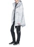 Figure View - Click To Enlarge - ADIDAS DAY ONE - 3-Stripes stone-washed water-repellent jacket